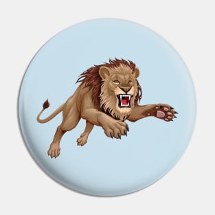 Lion Isolated Pin