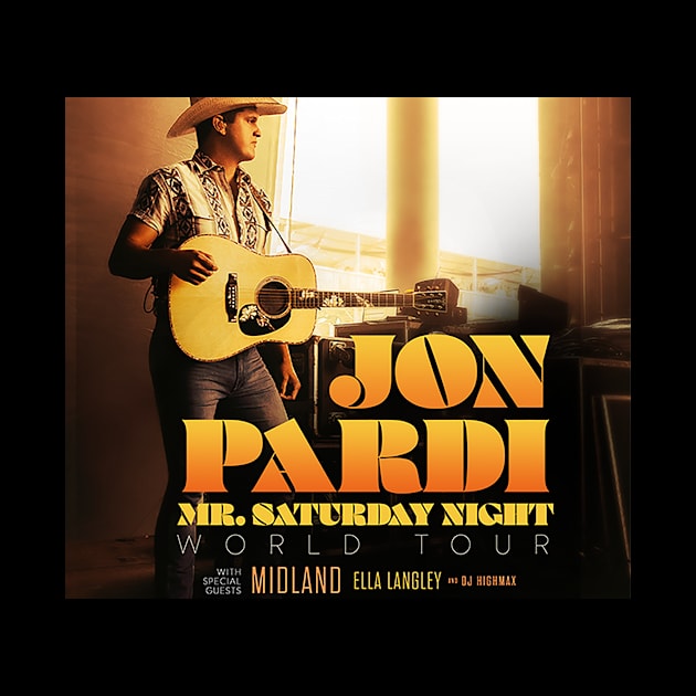 Jon Pardi mr. saturday night world tour by yasminewilbond