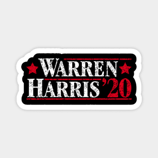 Elizabeth Warren and Kamala Harris on the one ticket? Magnet