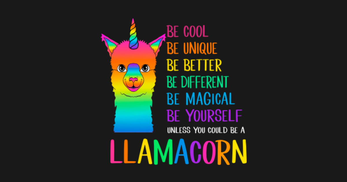 Funny Llamacorn Cute Llama Unicorn Quotes Sayings Gift Llama