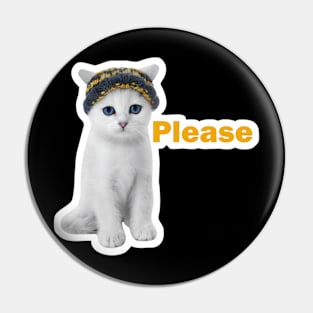 vintage-cat-please Pin