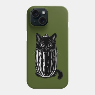 Kitty in A Pickle 2 Phone Case