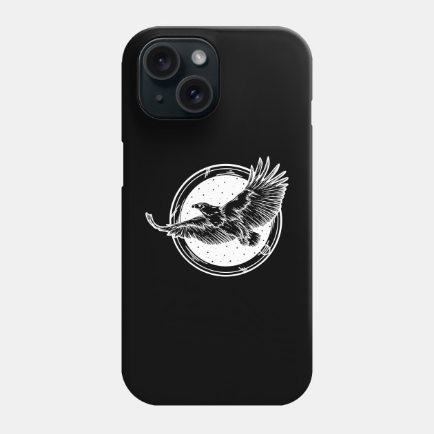Free As A Bird x Inktober 22 Phone Case by P7 illustrations 