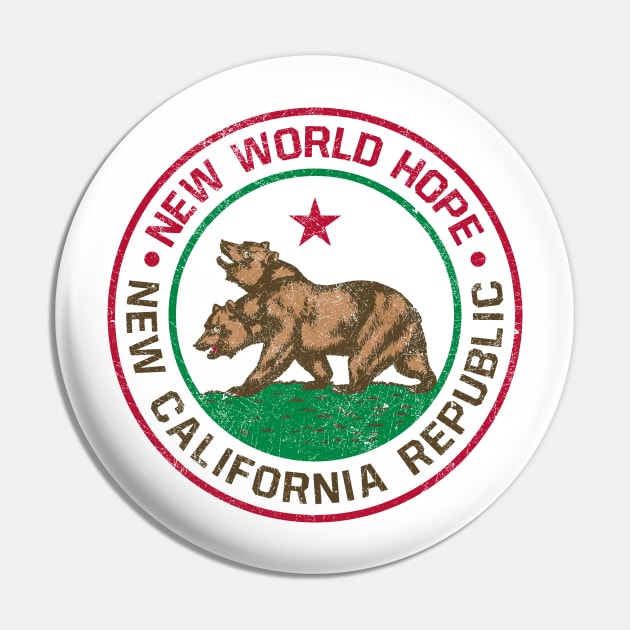 New California Republic, NCR Vintage Pin by TreehouseDesigns