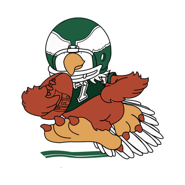 Old School Bird by Tailgate Team Tees