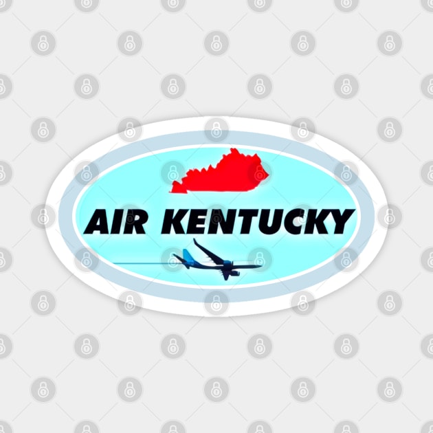 Air Kentucky Magnet by Kitta’s Shop