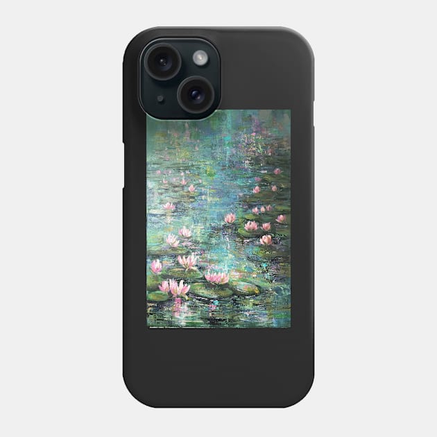 Lily Pond no3 Phone Case by ColetteBaumback