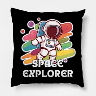 Astroanut Space Explorer Pillow