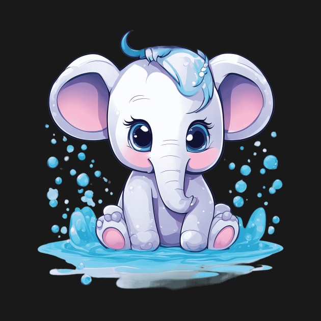 Baby Elephant by animegirlnft