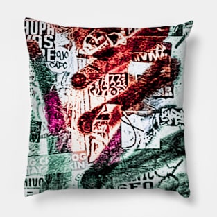 Urban Art NYC Street Graffiti Pillow