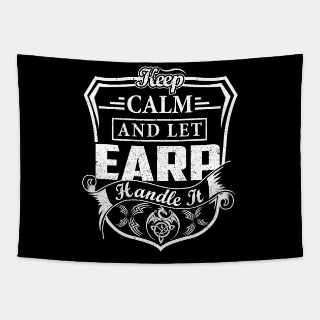 Keep Calm and Let EARP Handle It Tapestry by Jenni