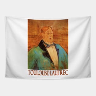 Portrait of Oscar Wilde by Henri de Toulouse-Lautrec Tapestry