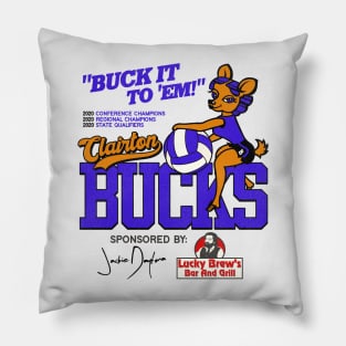 Clairton Bucks Volleyball + Jackie Daytona WWDITS Pillow