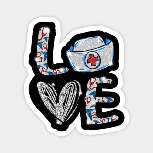 Love Nurse Ladies Magnet