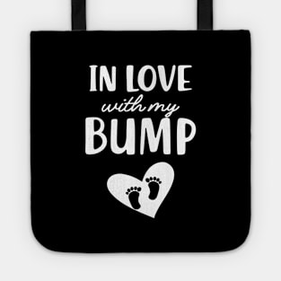 Pregnancy - In love with my bump Tote