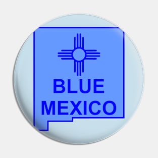 Blue Mexico Pin