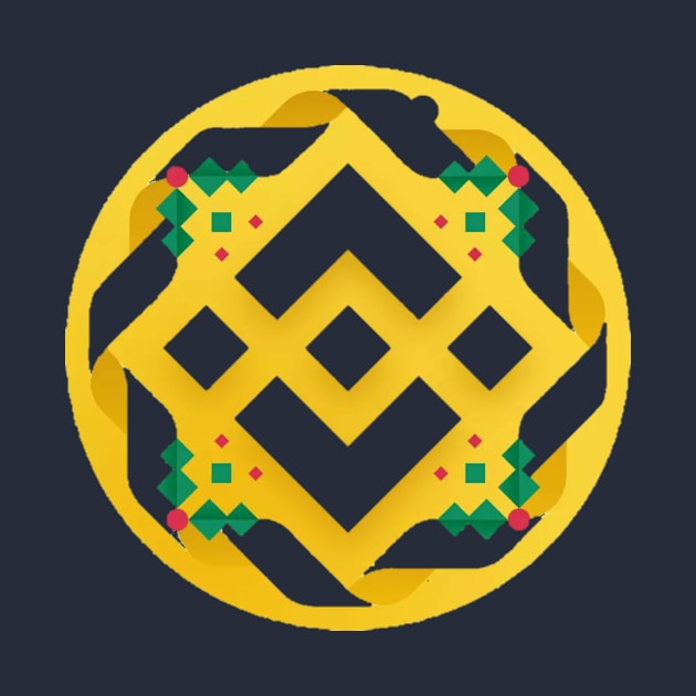 Binance X-Mas Logo by KryptoMadeEazy