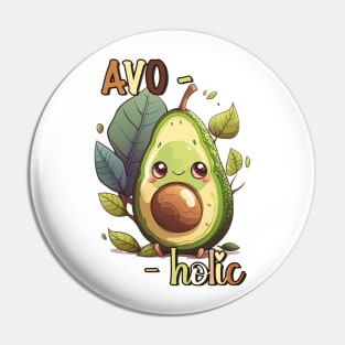 Avo-mania: Embracing the Kawaii Avocado Craze Pin