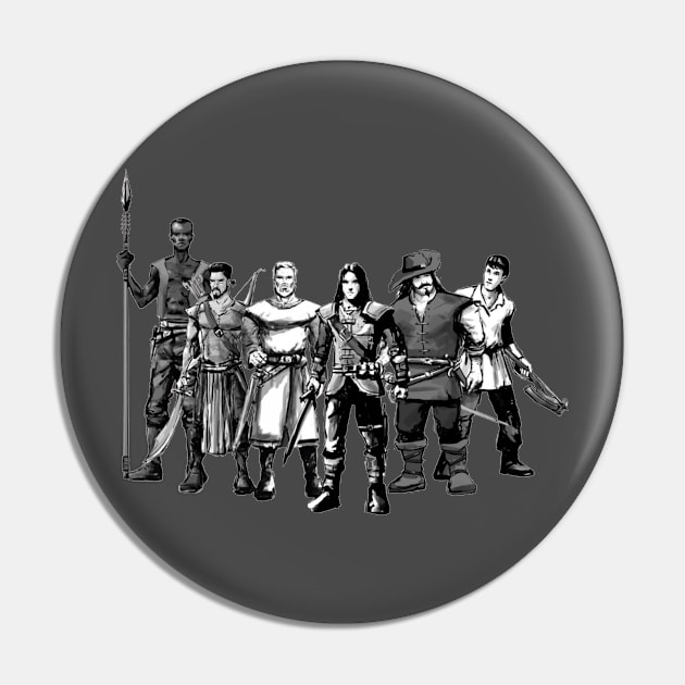 The Dragon Slayers (group image) from the Christian Speculative Fantasy Fiction series, The Dragon Slayer Chronicles Pin by MorningMindset