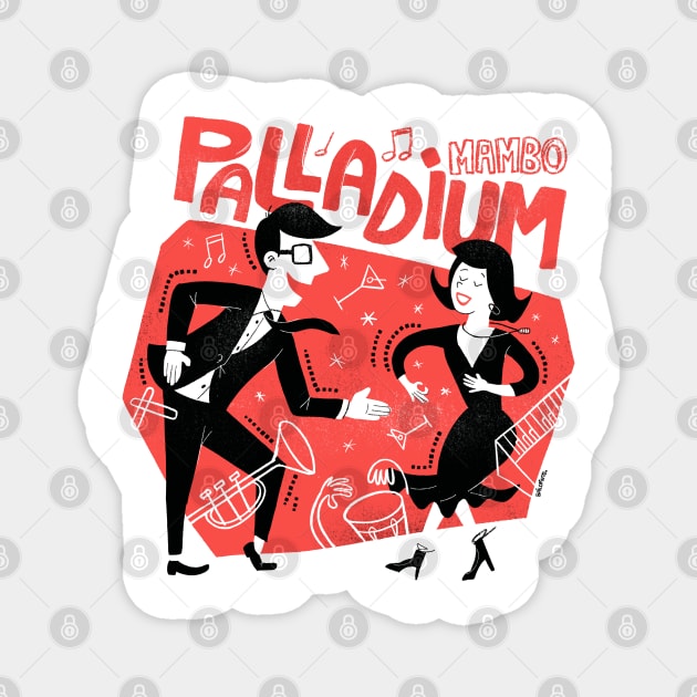 Palladium Mambo Magnet by bailopinto