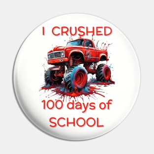 I crushed 100 days of school Pin