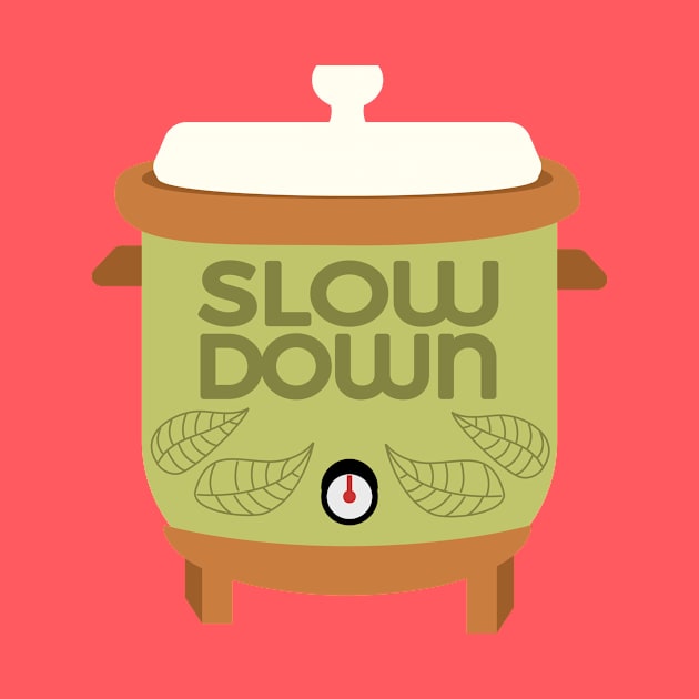 Slow Down Vintage Slow Cooker by Alissa Carin