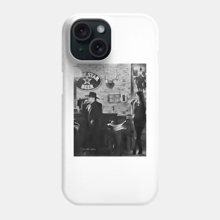 The Hunt - Black and White Phone Case