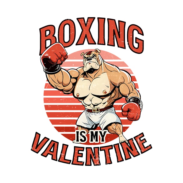 Boxing Shirt | Boxing Is My Valentine by Gawkclothing