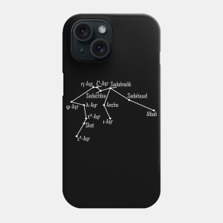 Aquarius Constellation Phone Case