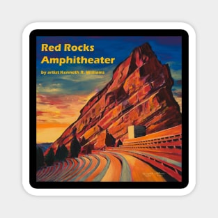 Red Rocks Magnet