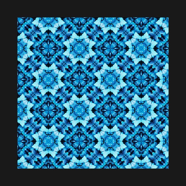 Fresh blue ivy spring pattern by GizmoDesign