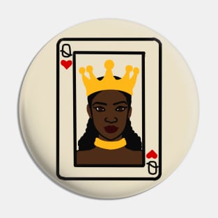 Queen Of Hearts Collection Pin