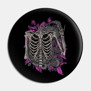 Metal Skeleton Pin