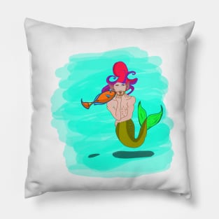 Mermaid man Pillow