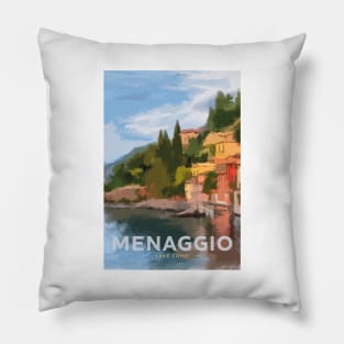 Menaggio, Lake Como, Italy Pillow