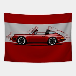 The iconic German sports car (for dark backgrounds) Tapestry