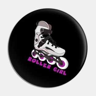 Roller Girl Pin