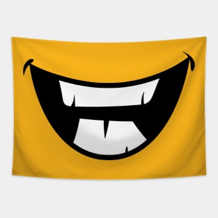 Funny Smile Mouth Tapestry