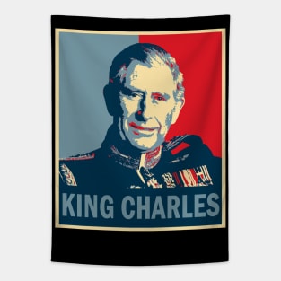 King Charles III Tapestry