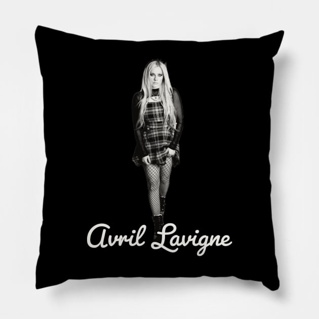 Avril Lavigne / 1984 Pillow by Nakscil