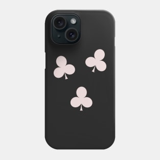 Queen Of Clubs Phone Case