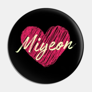 Miyeon Heart (G)I-dle Pin