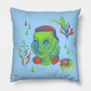 She-Creature From The Black Lagoon Pillow