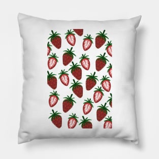 Very berry Strawberry Pillow