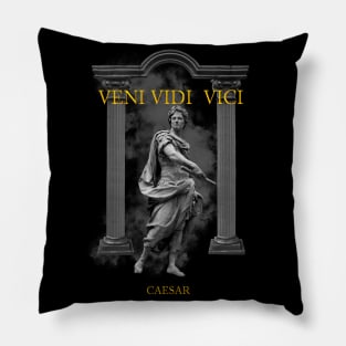 VENI VIDI VICI CAESAR ROMAN ART EXCLUSIVE DESIGN Pillow