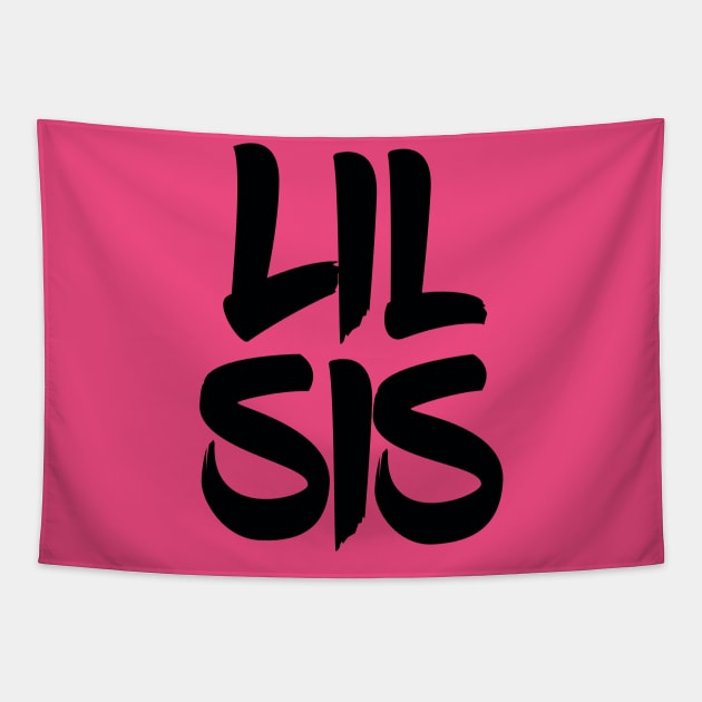 Lil Sis Tapestry by LefTEE Designs