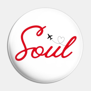 Travel lover Matching Couples Love - Soul Pin