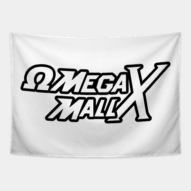 OMEGA MALL X BLACK Tapestry by Limousine