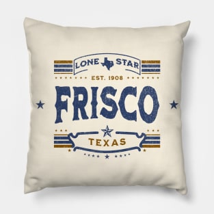 Frisco Texas Pillow