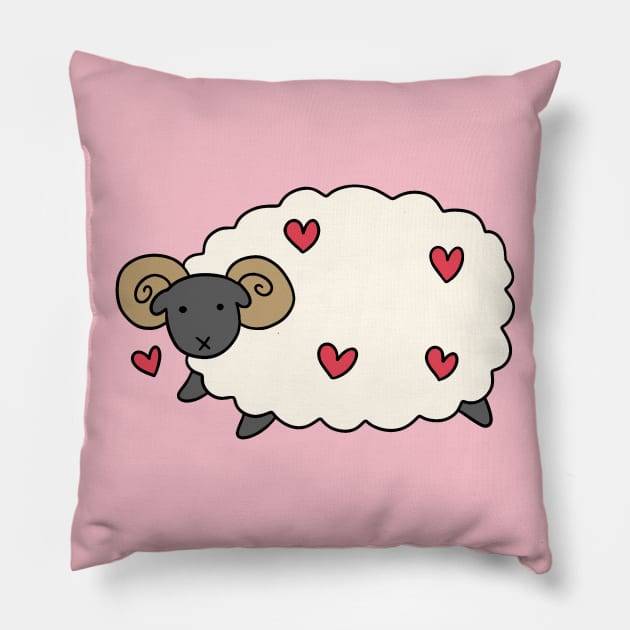 Love Ram Pillow by saradaboru